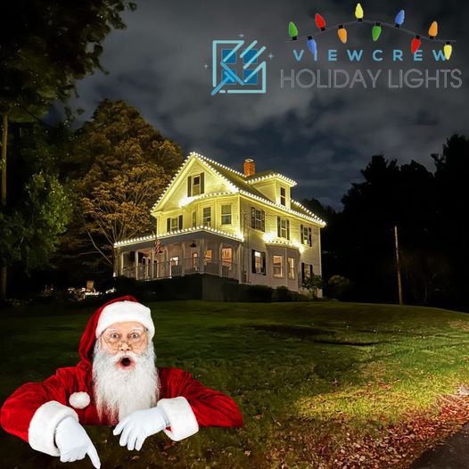 Discover Enchanting Neighborhoods with ViewCrew’s Professional Holiday Lighting Services in Massachusetts